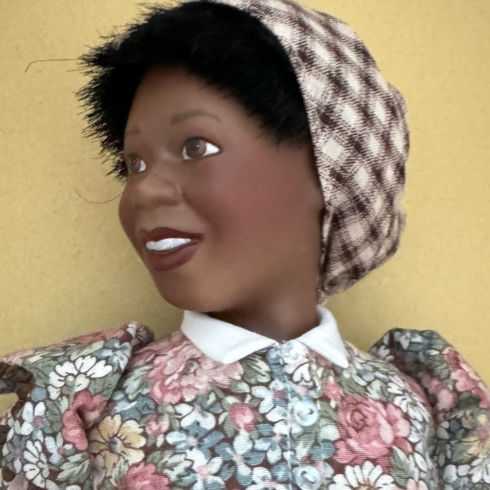 African American vintage lady . 17 inch. Never used. With tag